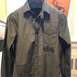 Ed Hardy Womens/UNISEX SHIRT - MEDIUM - TIGER MED.
